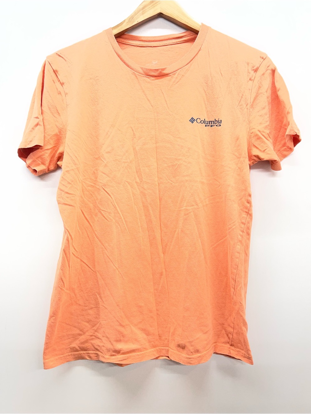 Columbia Men’s Short Sleeve Tee - Peach/Coral